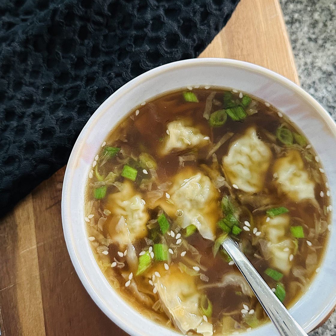 10 Minute Wonton Soup