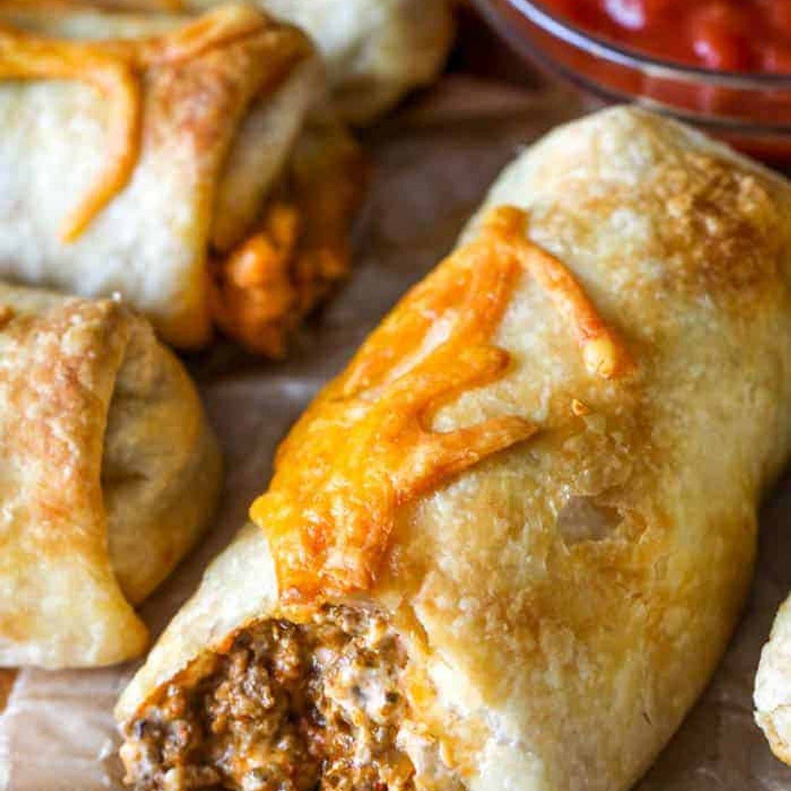 Cheesy Taco Pockets