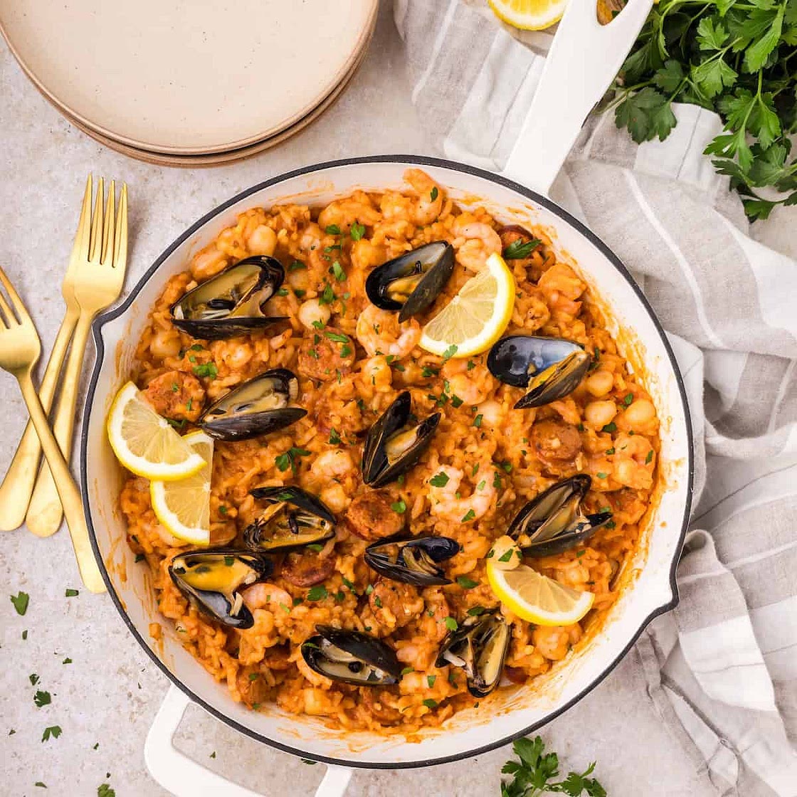 Seafood Paella