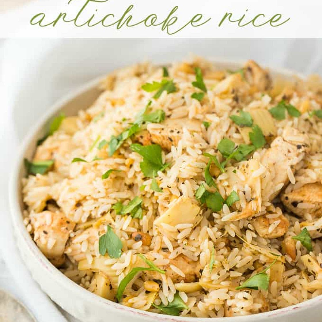 Chicken and Artichoke Rice