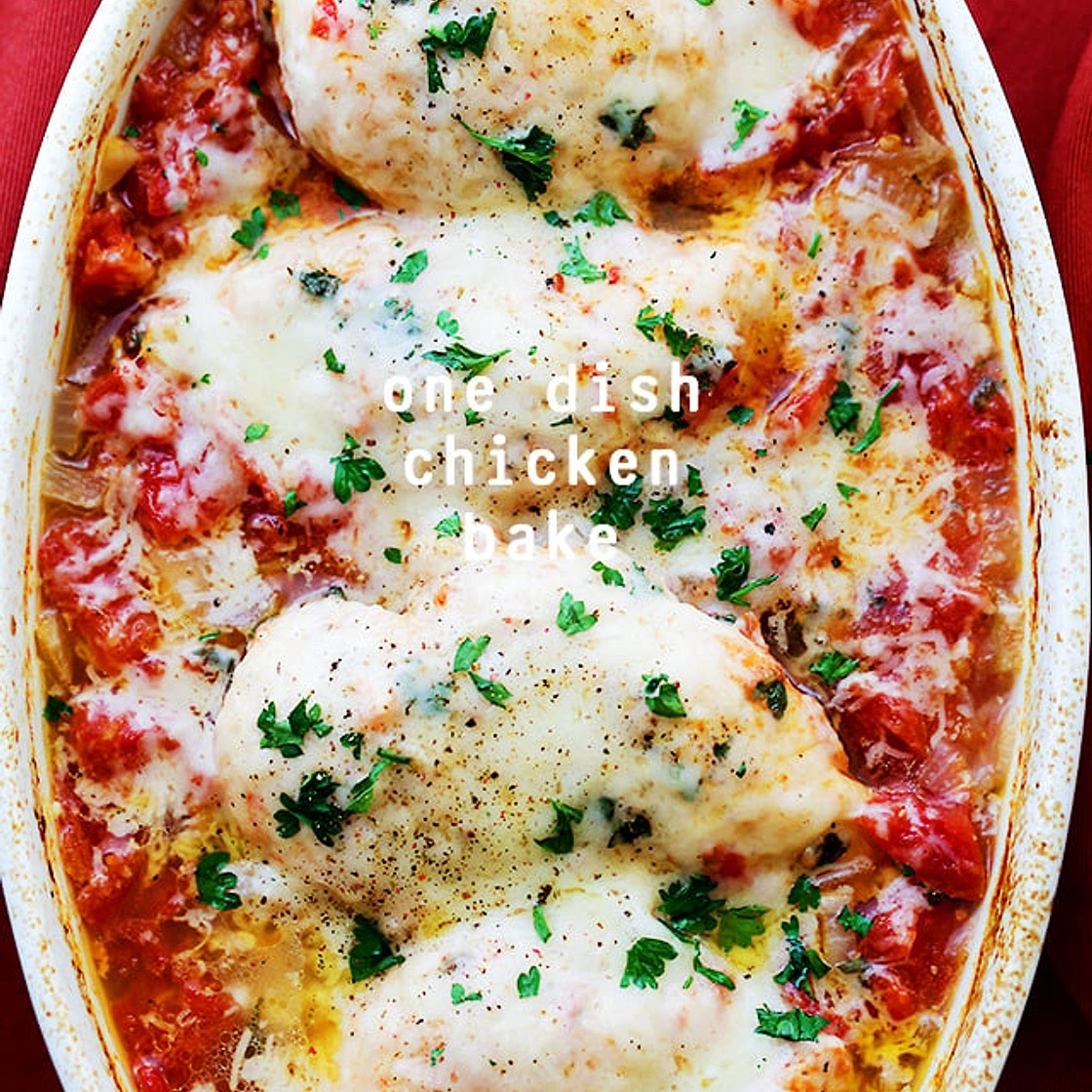 One Dish Chicken Bake