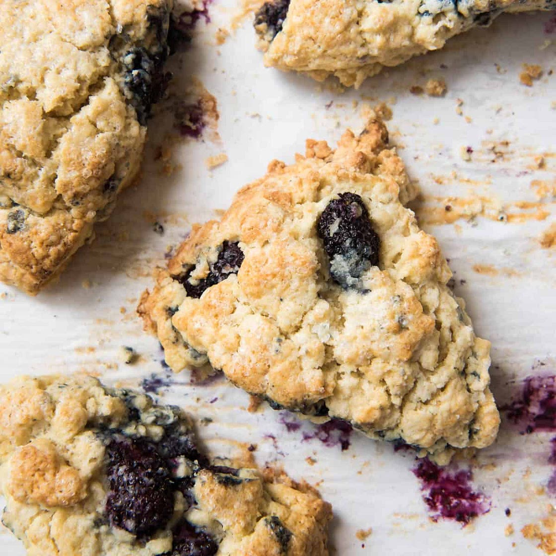 Blackberry Scones