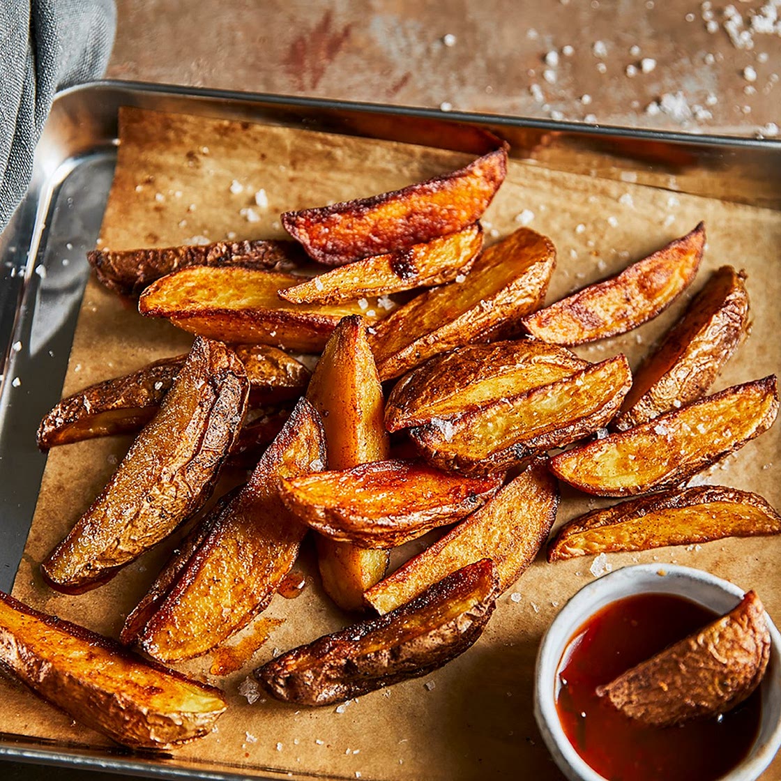Paprika potato wedges