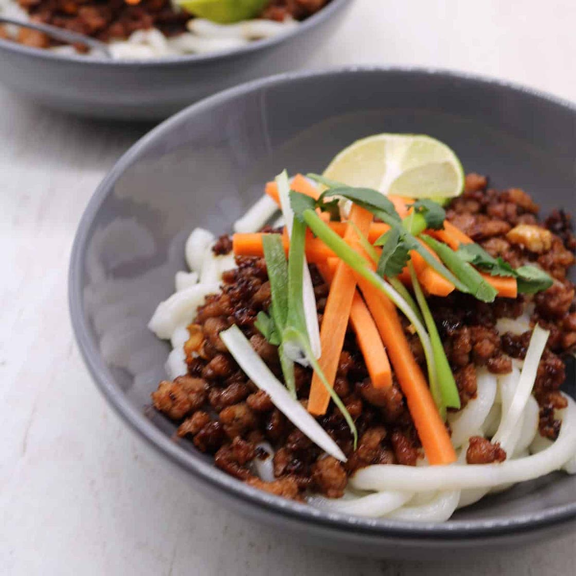 Crispy Chilli Turkey Noodles