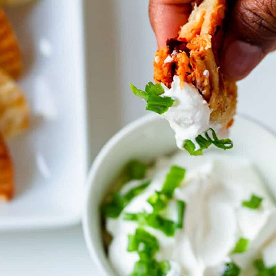 Smoky Chipotle Chicken Empanada