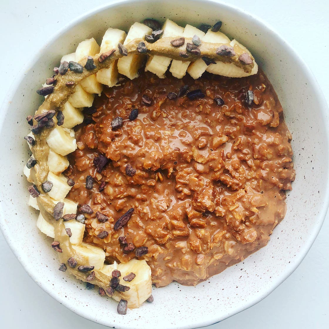 Banana Chocolate Oatmeal