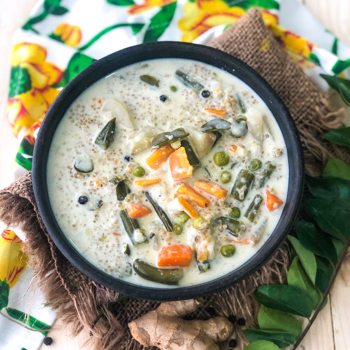 Coconut Quinoa Curry Recipe With Vegetables