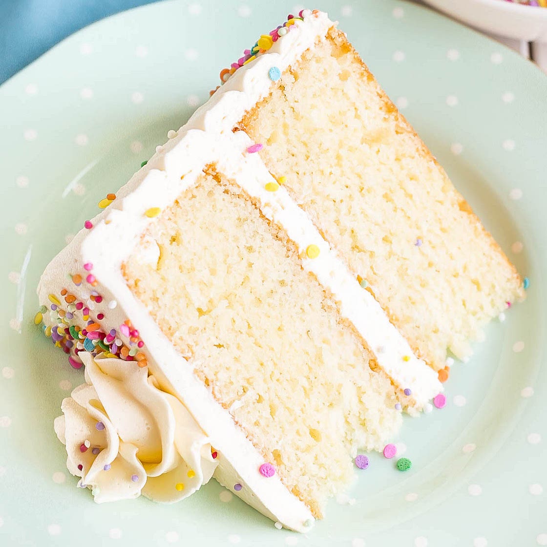 The BEST Vanilla Cake Recipe