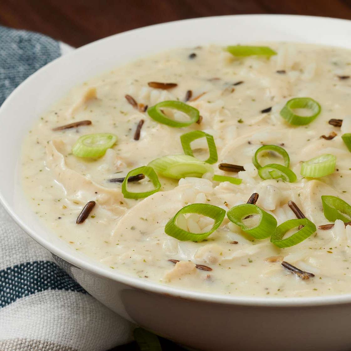 Creamy Chicken and Wild Rice Soup