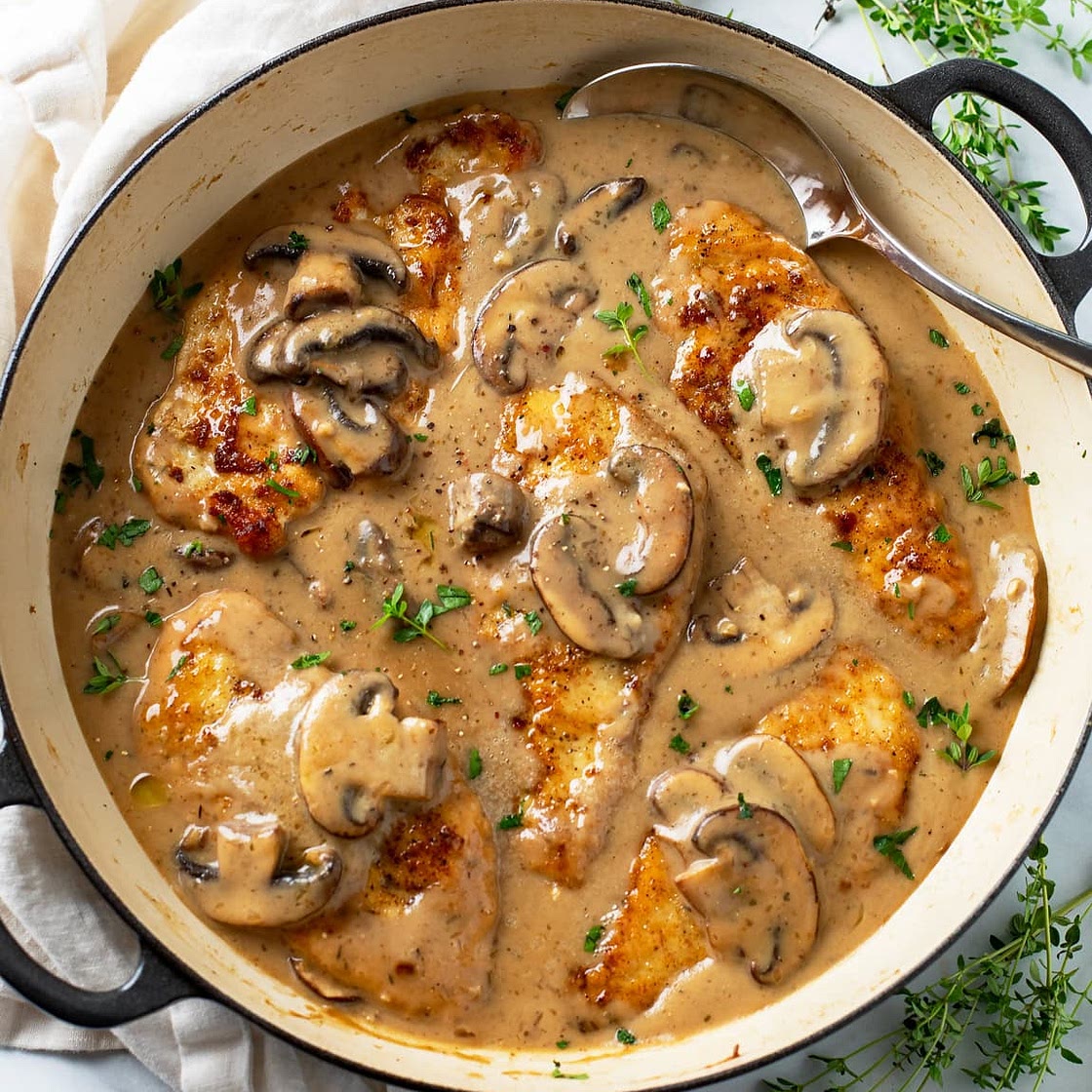 Mushroom Chicken