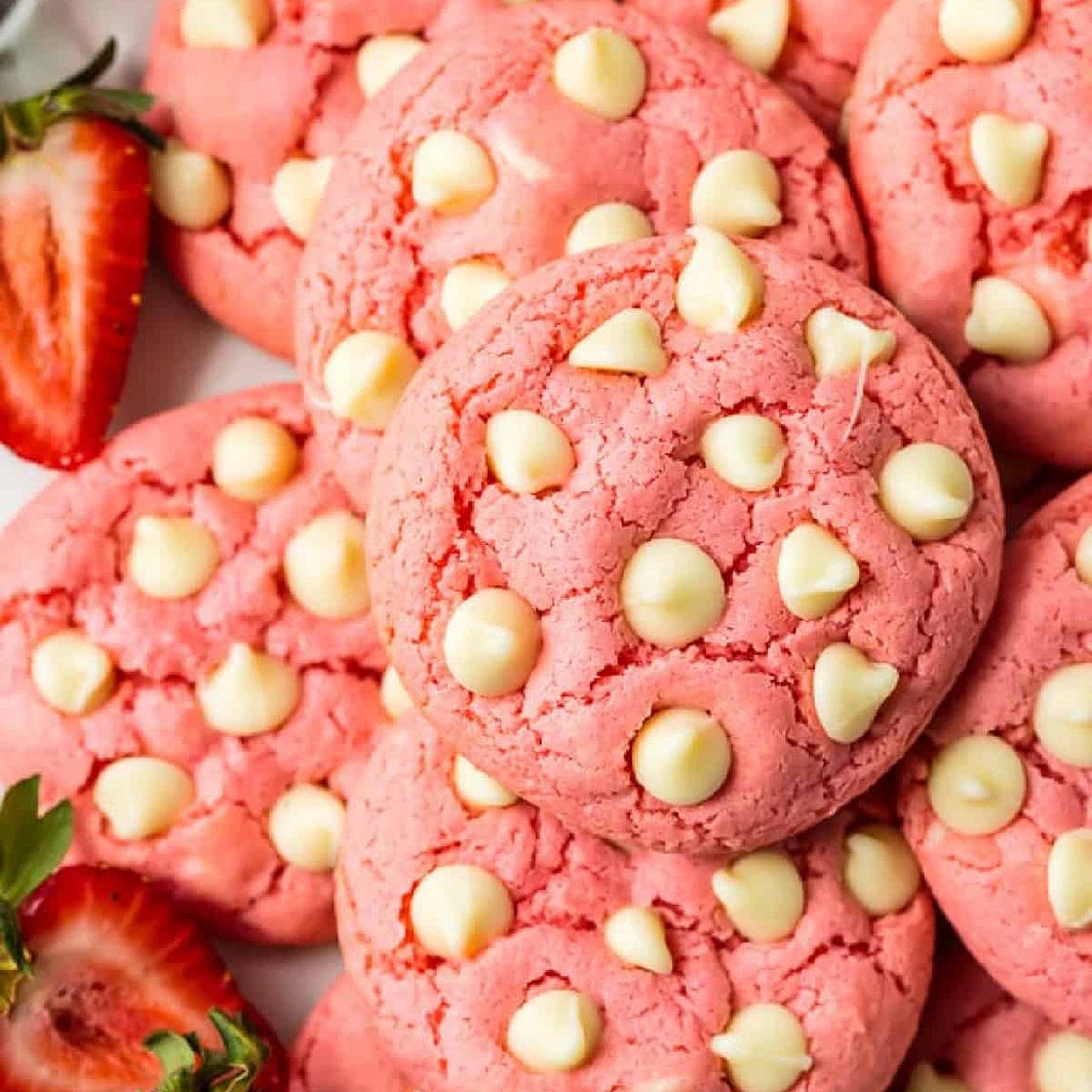 Strawberry Cookies Recipe