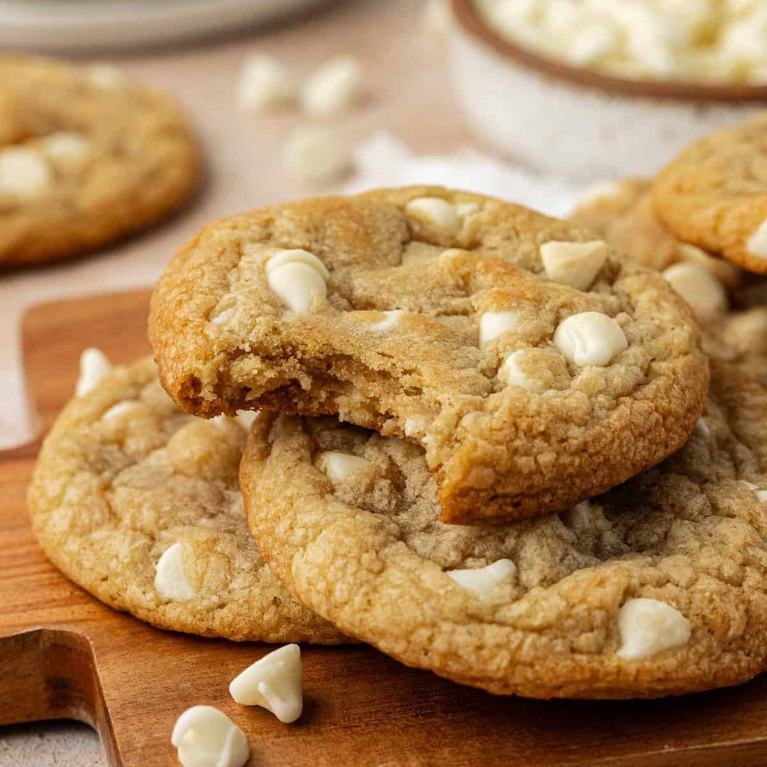 White Chocolate Chip Cookies