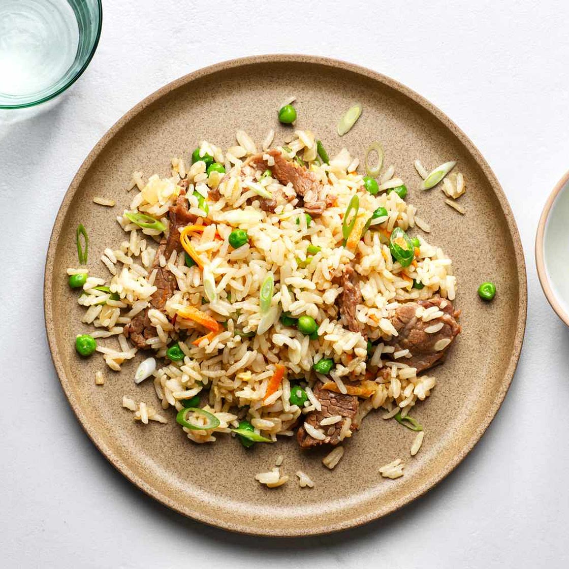 Chinese-Style Beef Fried Rice