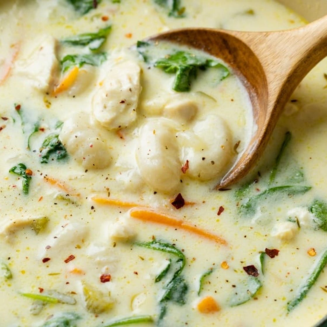 Chicken Gnocchi Soup