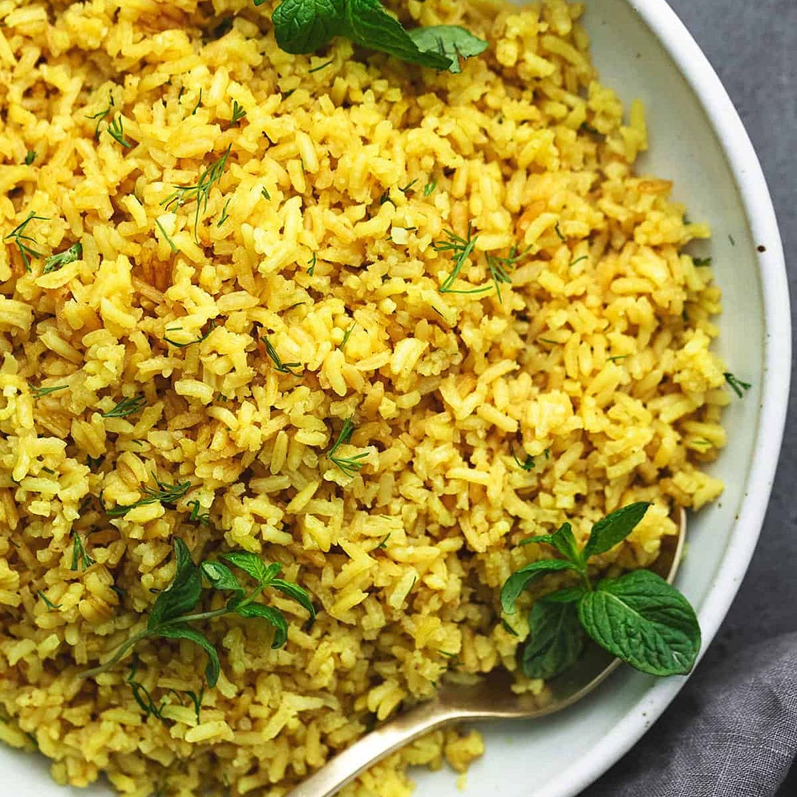 Greek Lemon Rice