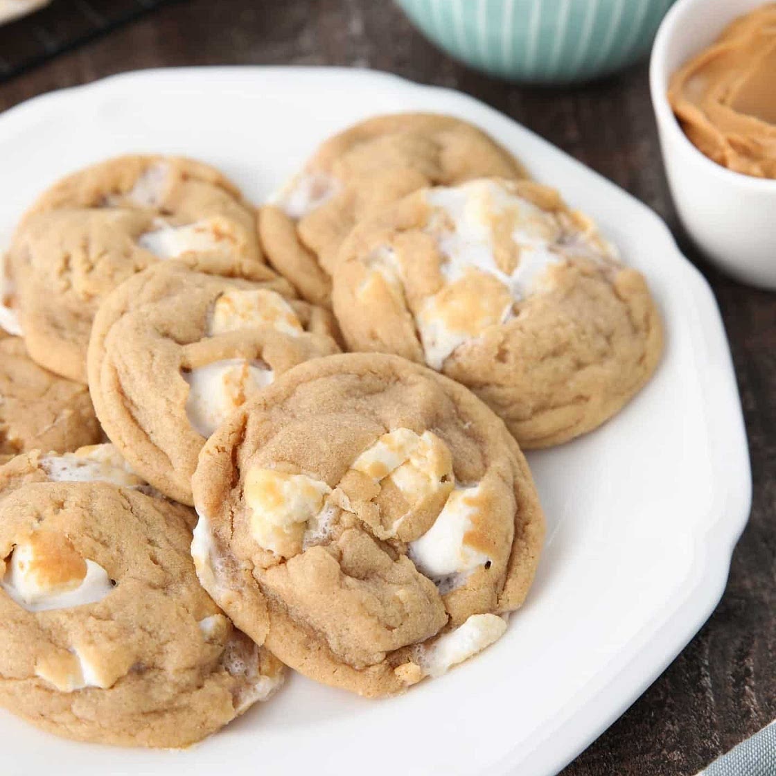 Fluffernutter Cookies