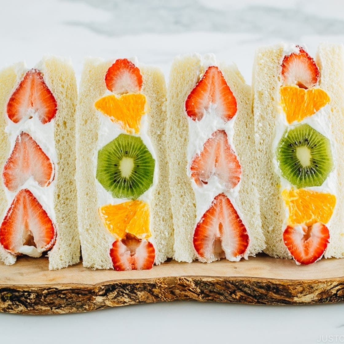 Japanese Fruit Sandwich