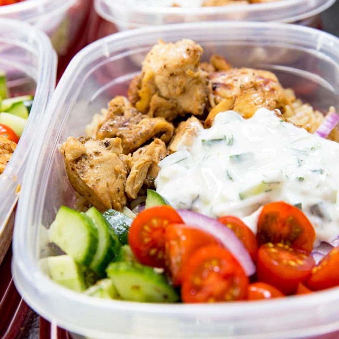 Greek Chicken Bowls (Meal Prep Easy)