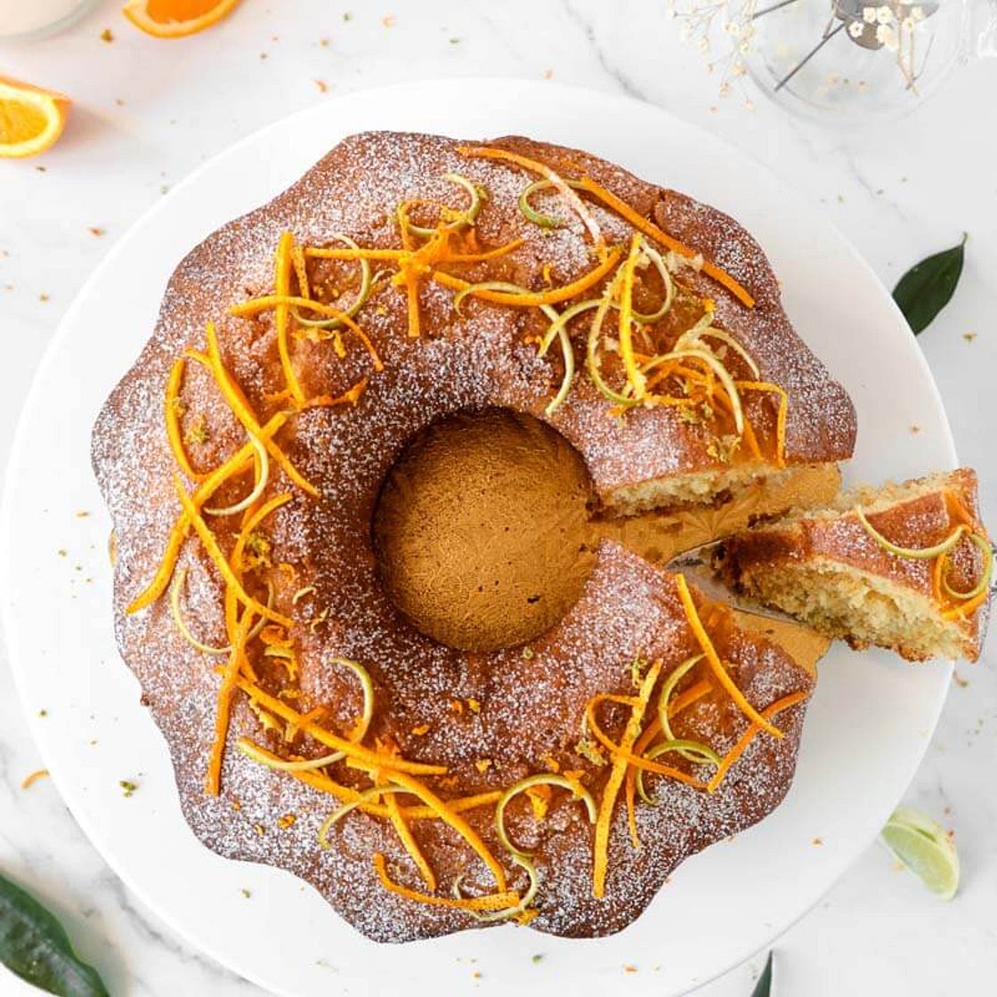 Orange Rum Cake