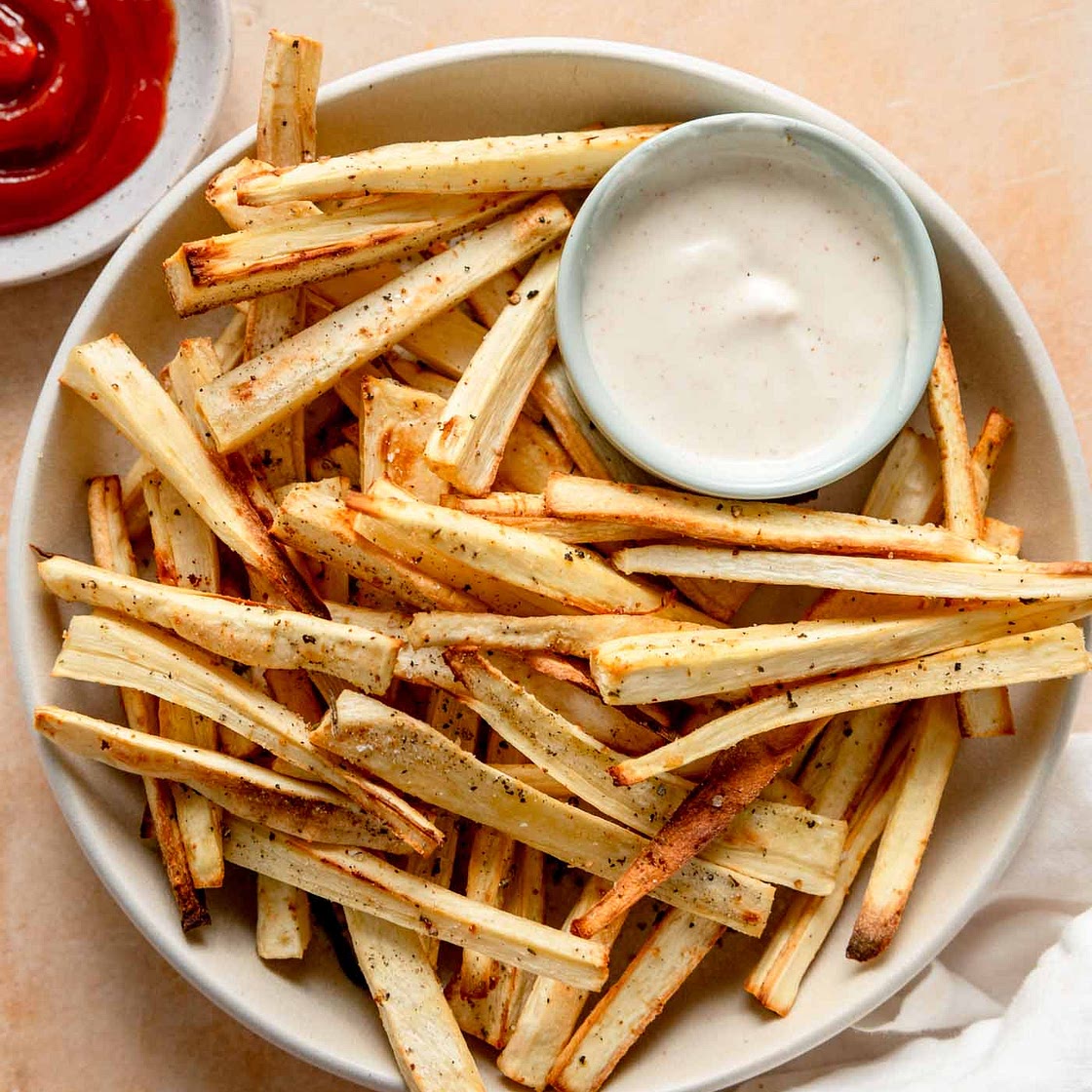 Baked Parsnip Fries