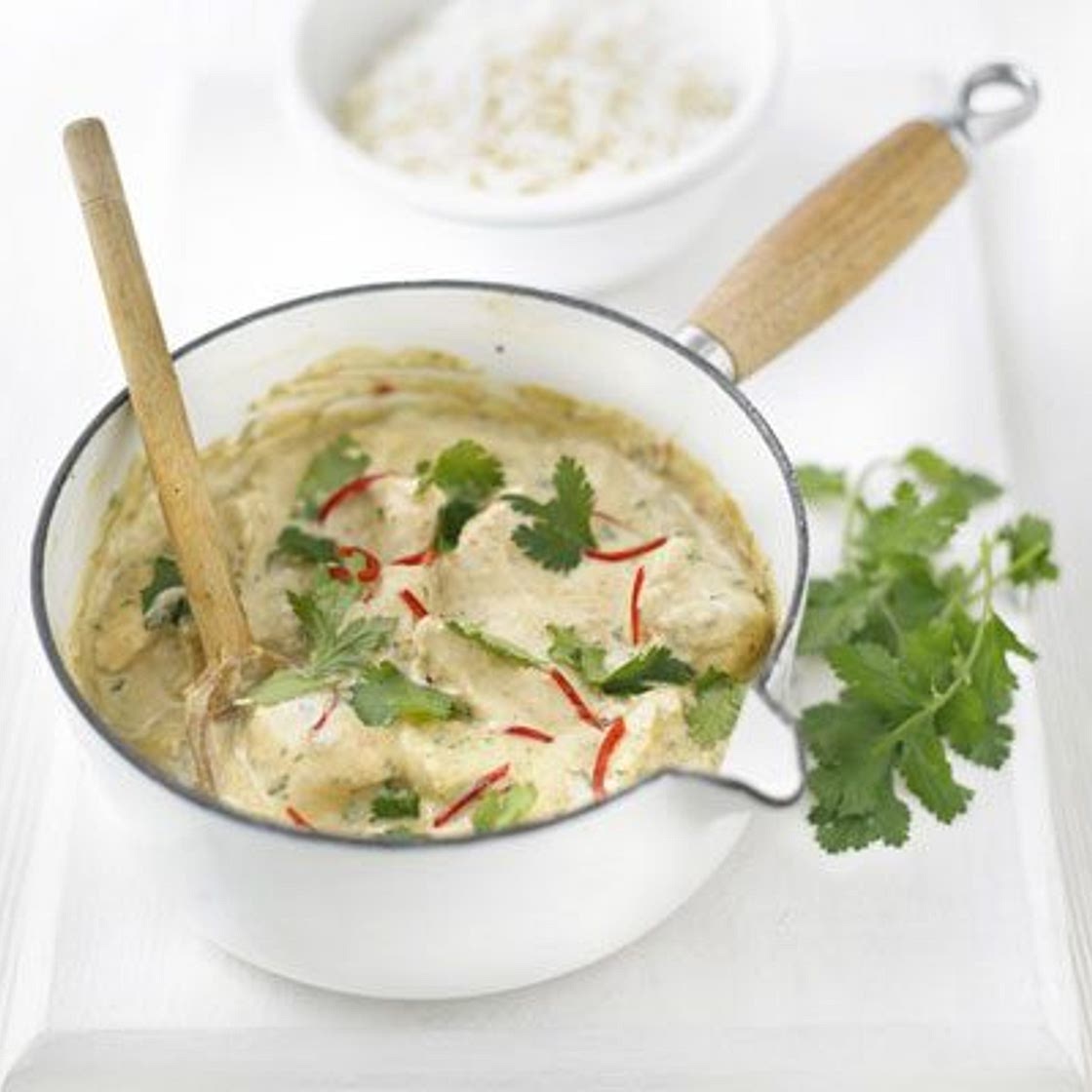 Nutty chicken curry
