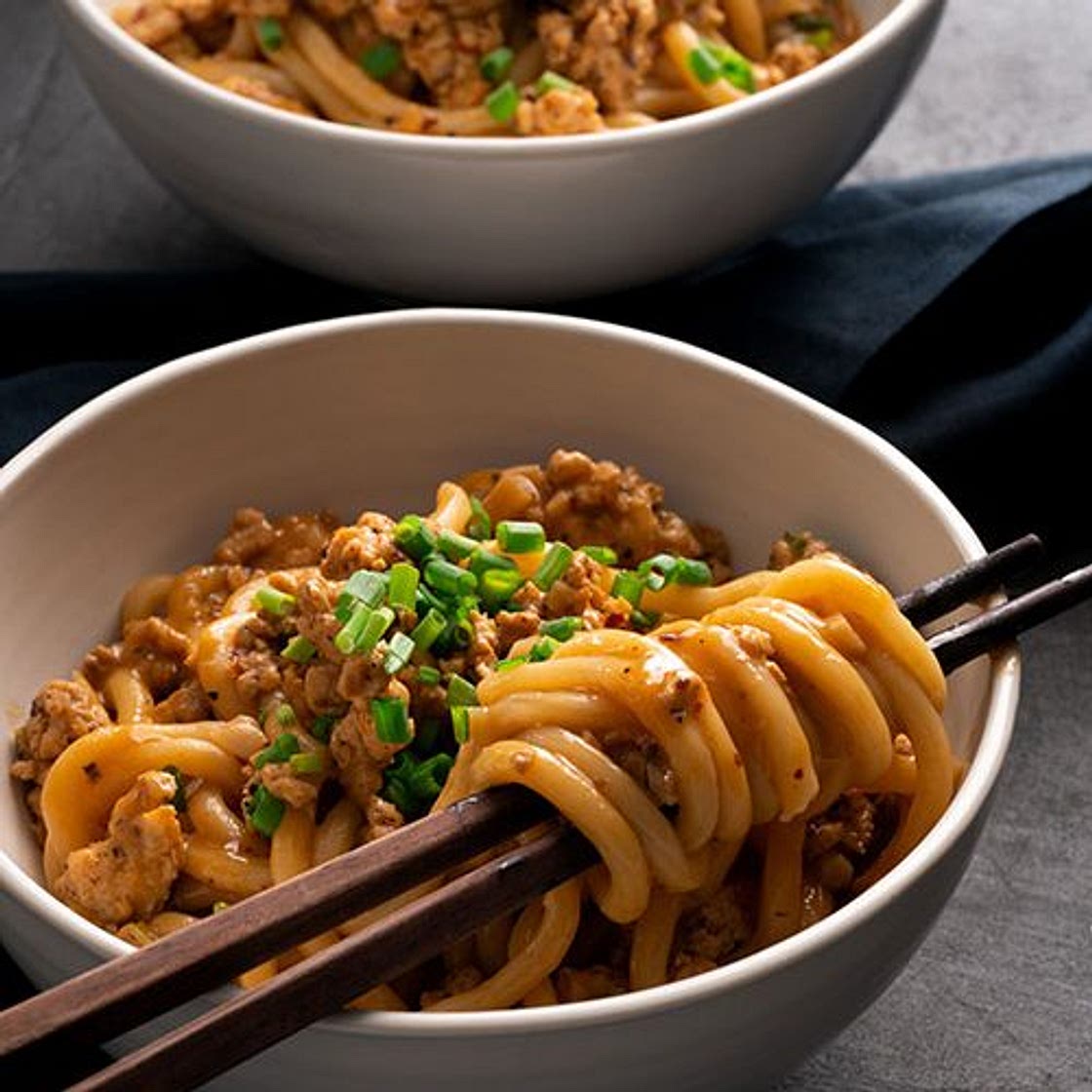 Quick Chicken and Peanut Udon | Marion's Kitchen