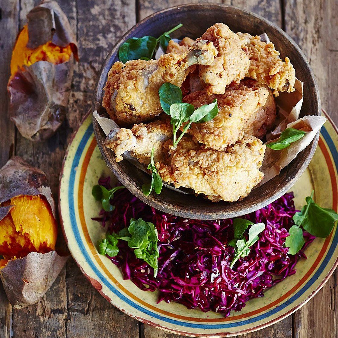 Southern fried chicken