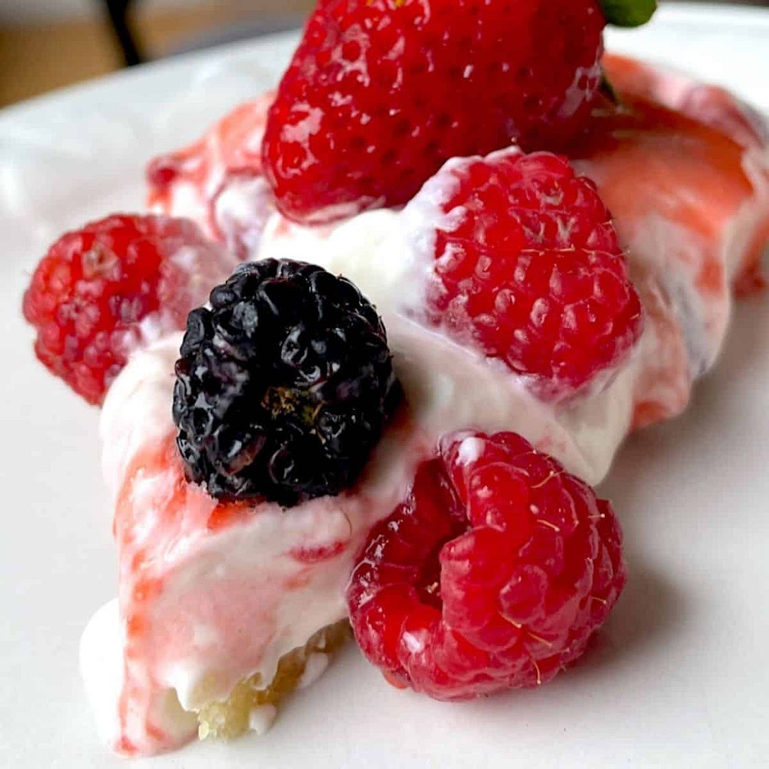Strawberry Cream Pie (Low Carb)
