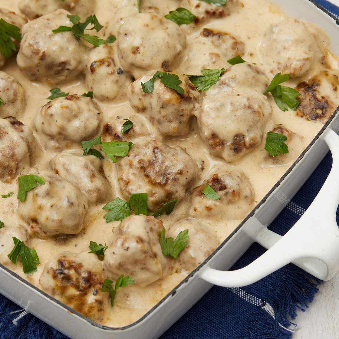 Swedish Meatballs (Svenska Kottbullar)