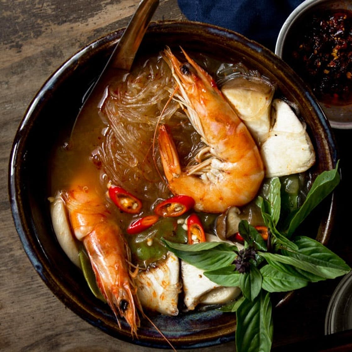 Thai Tom Yum Soup (Thai Hot and Sour Soup)