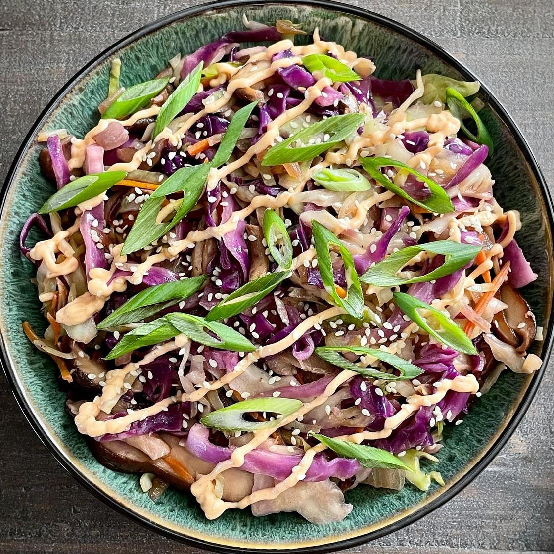 Vegan Egg Roll In A Bowl
