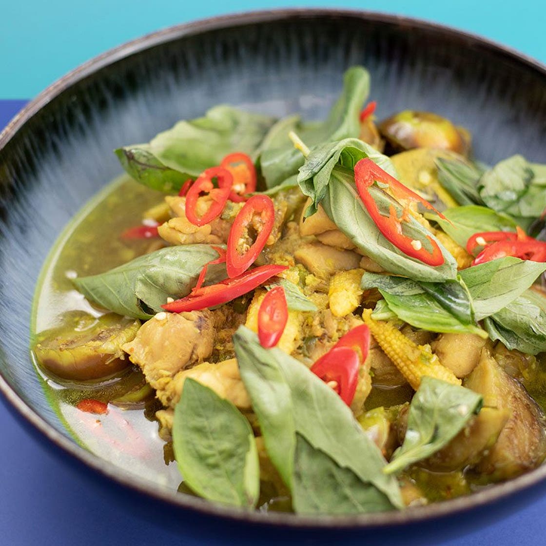 Thai green curry