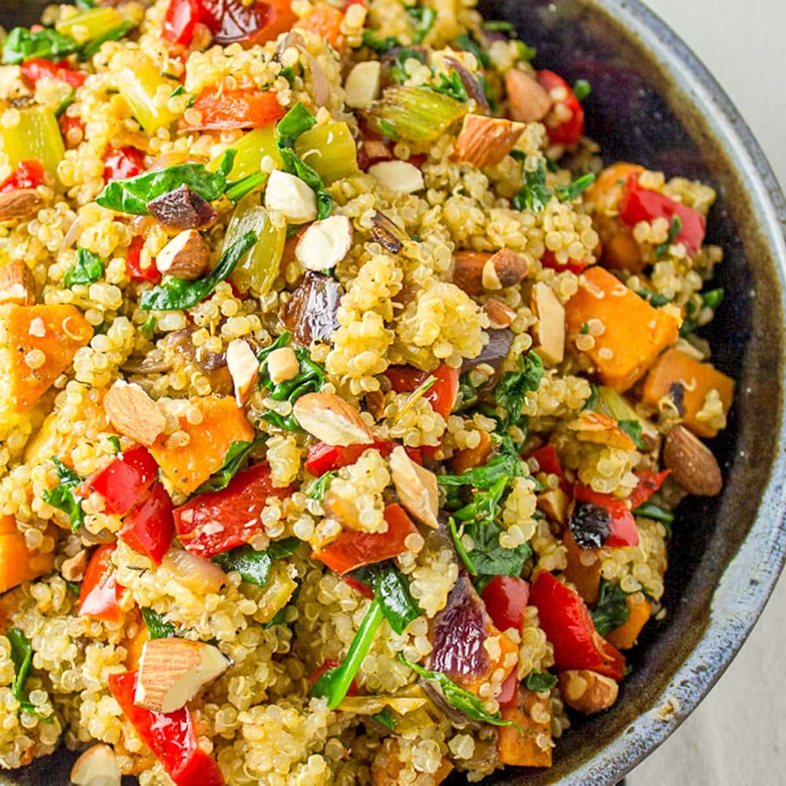 Vegetable Stuffing with Quinoa