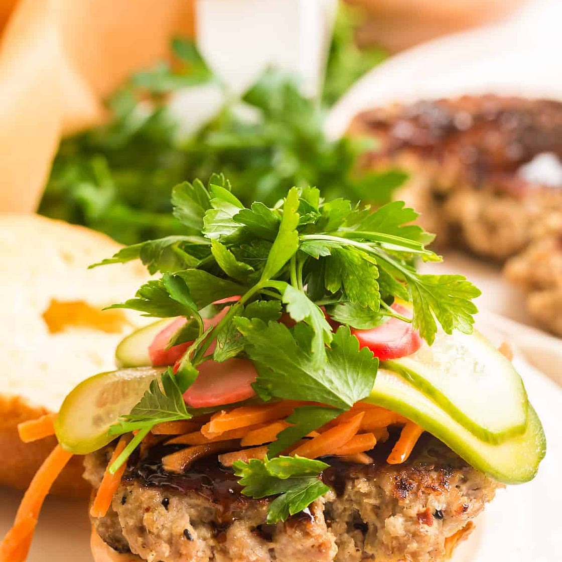 Easy Banh Mi Burgers
