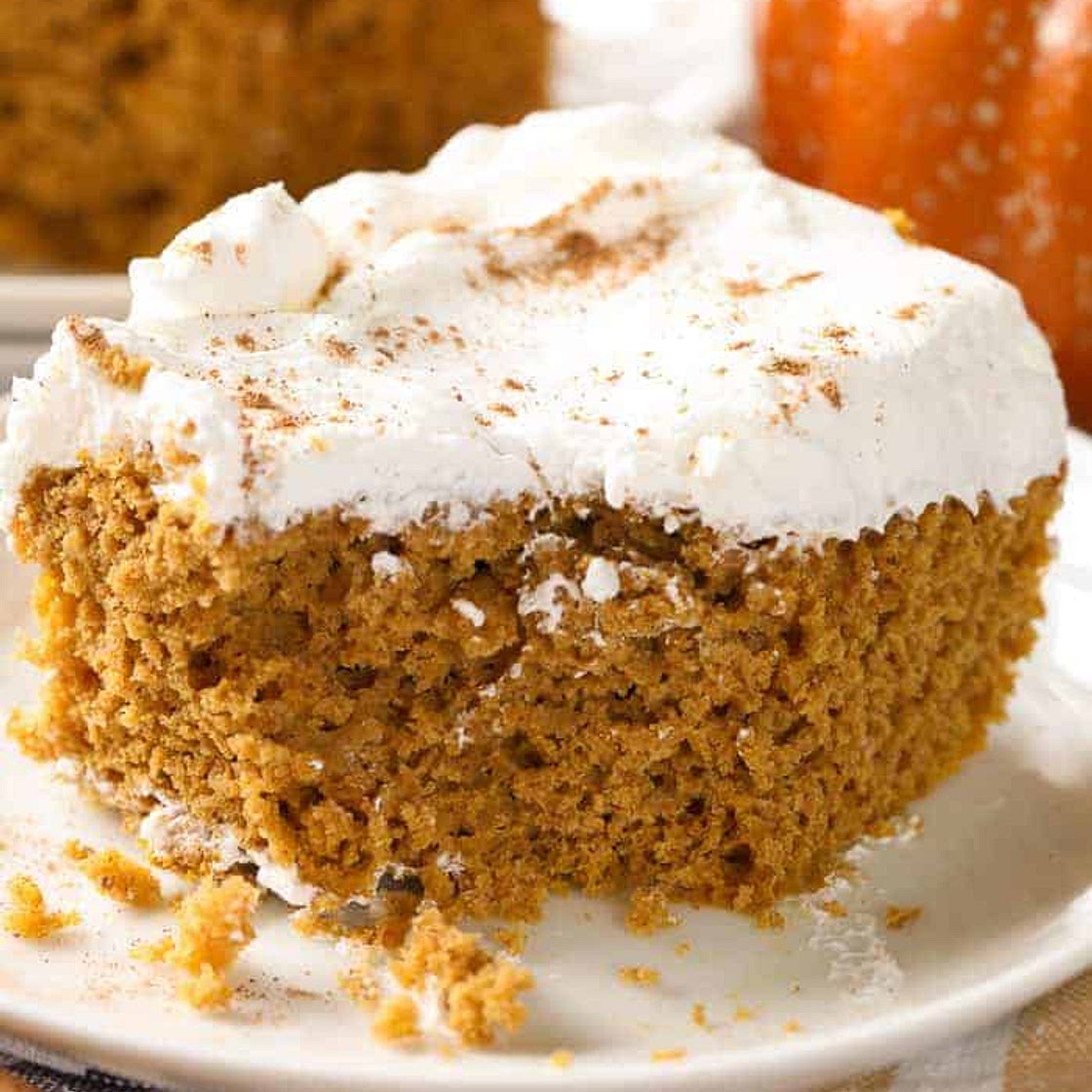Pumpkin Dump Cake (3 Ingredient)