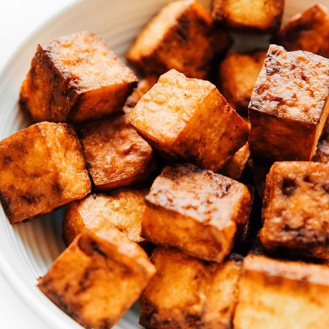 Crispy Air Fried Tofu
