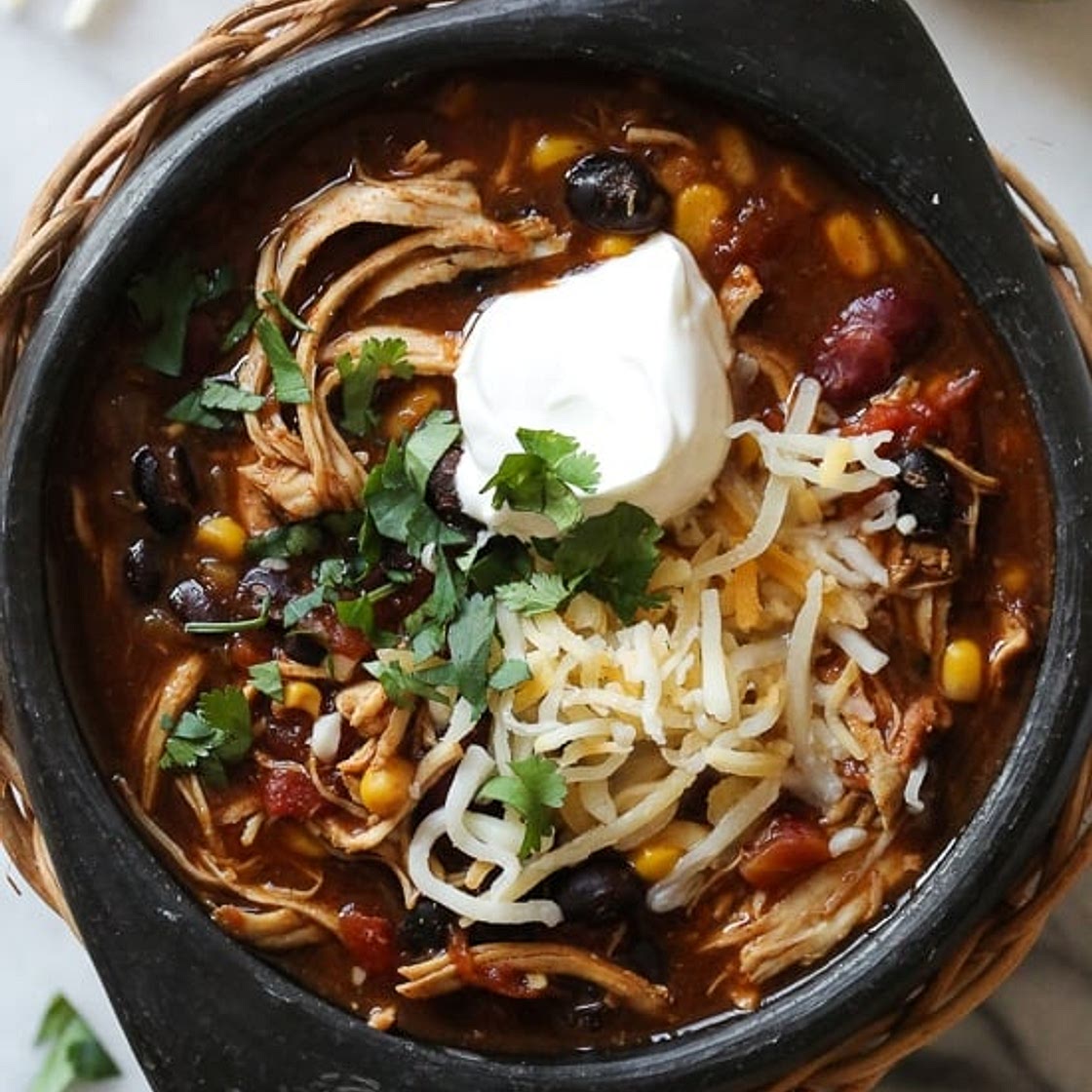 Instant Pot Chicken Taco Chili