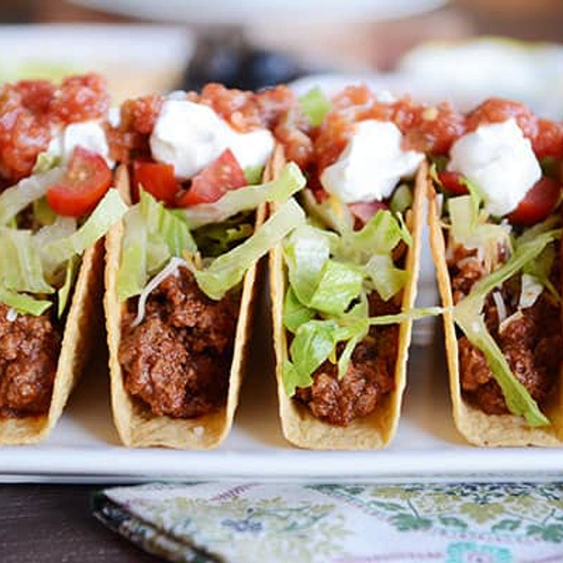 The Best Ground Beef (or Ground Turkey) Tacos