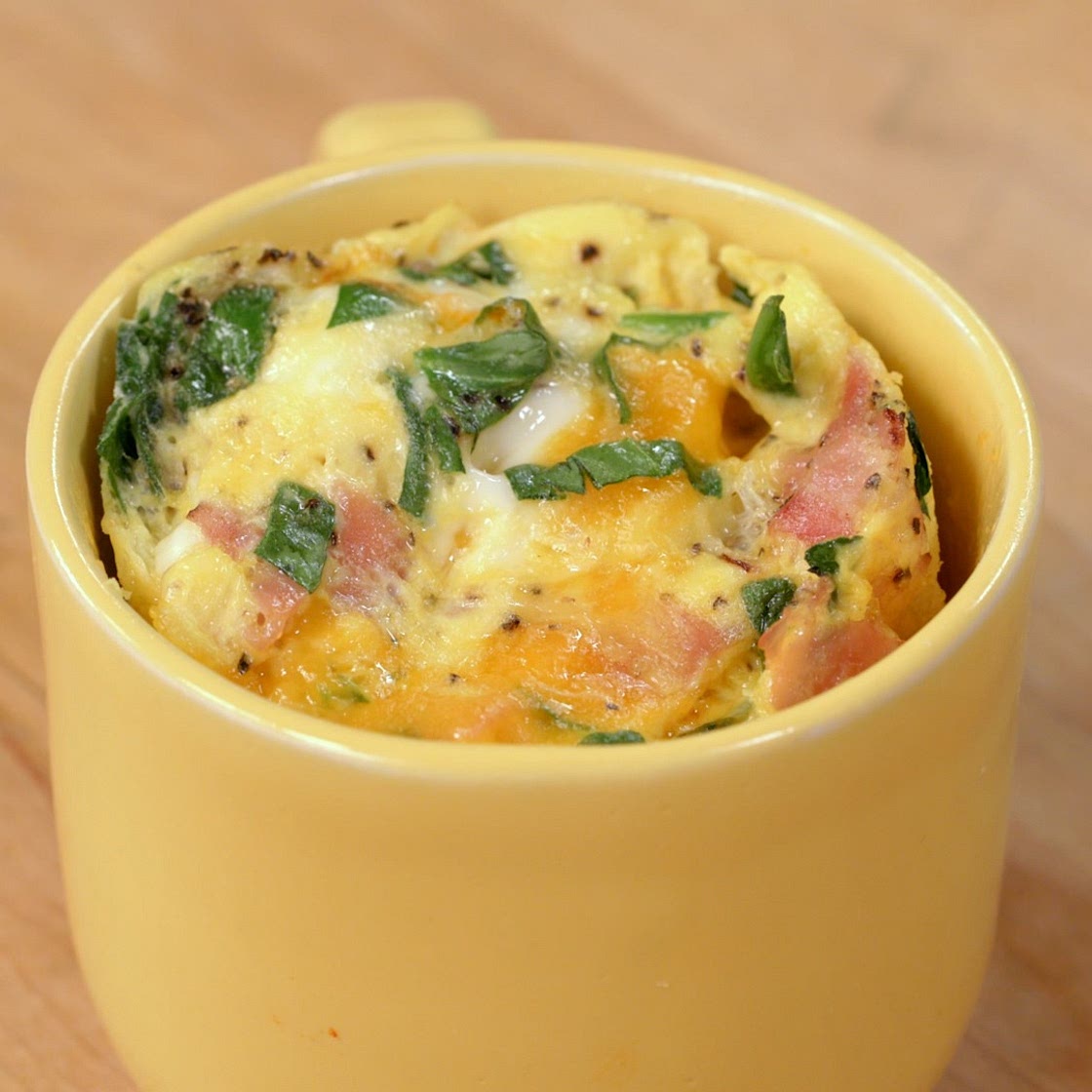 Crustless Microwave Quiche