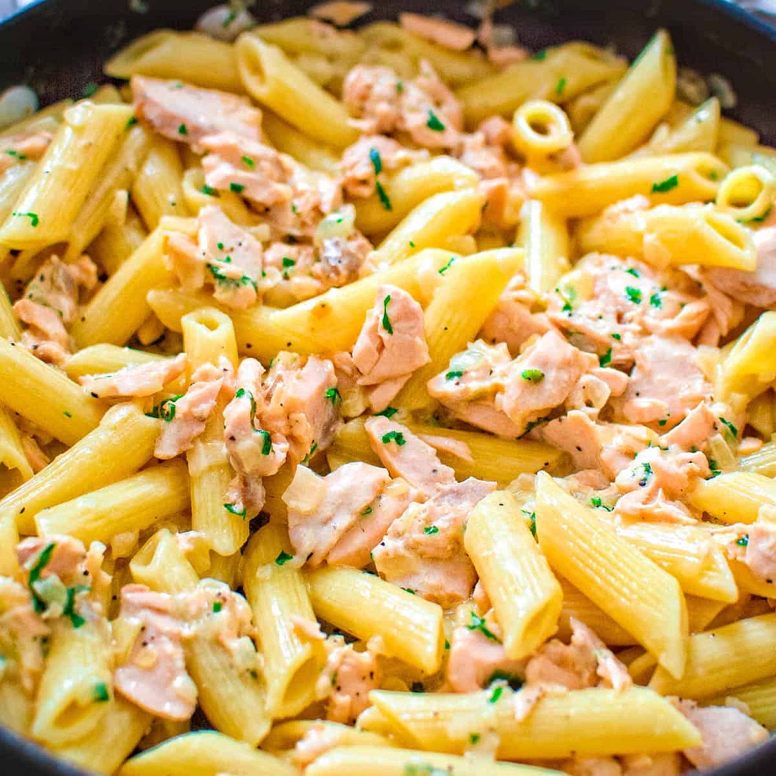 Creamy Salmon Pasta