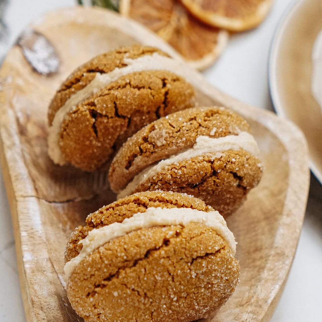 Gingerdoodle Sandwich Cookies