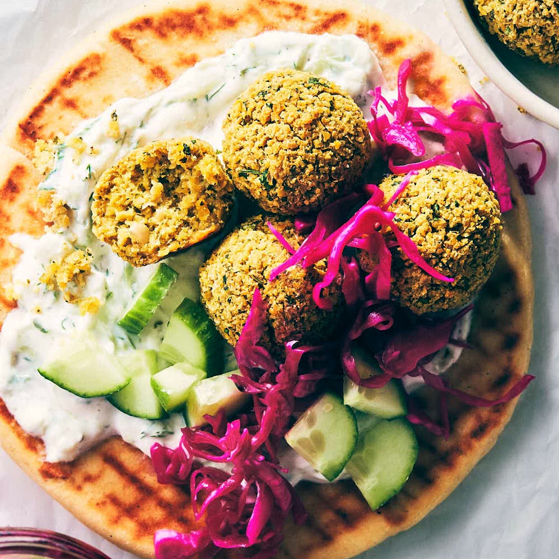 Oven Baked Falafel