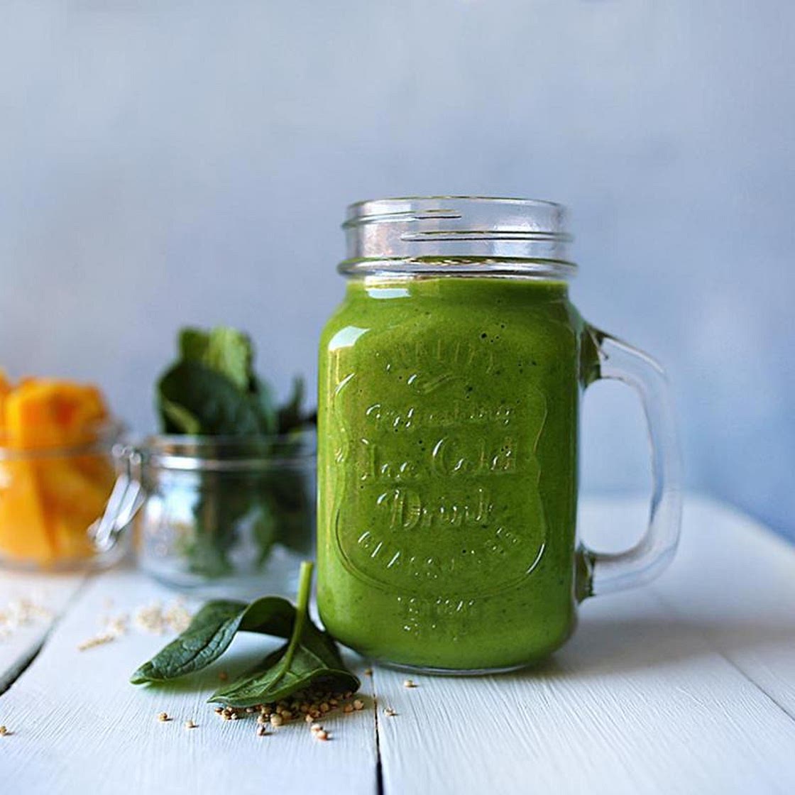 Grüner Super-Smoothie