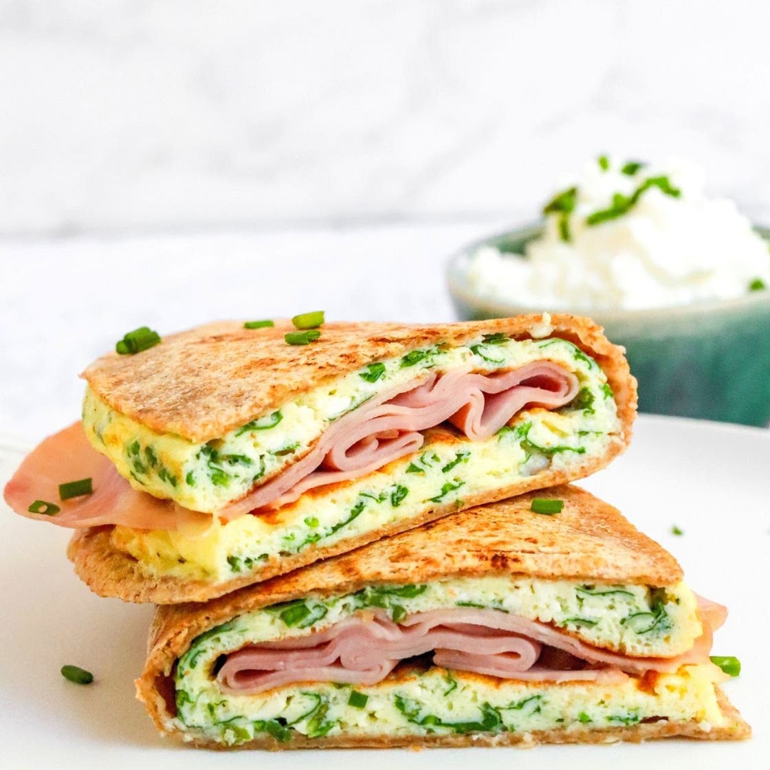 Green Eggs and Ham Tortilla
