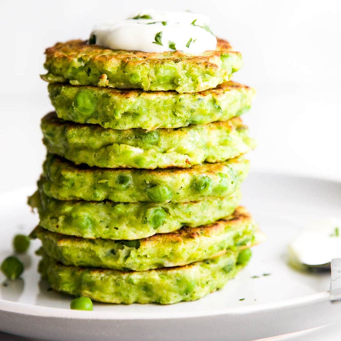 Pea Fritters