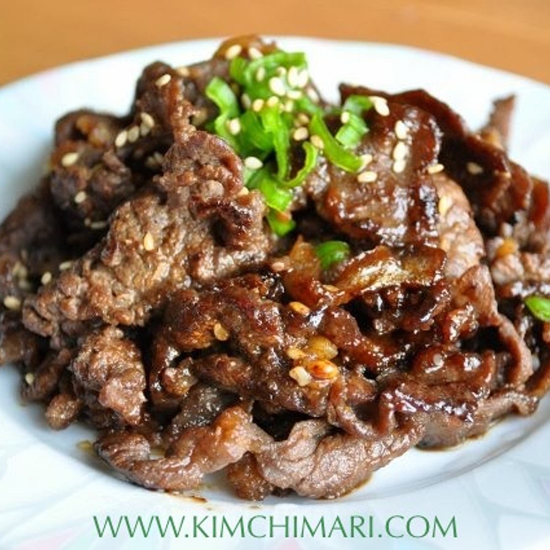Bulgogi - Authentic Korean BBQ Beef Recipe