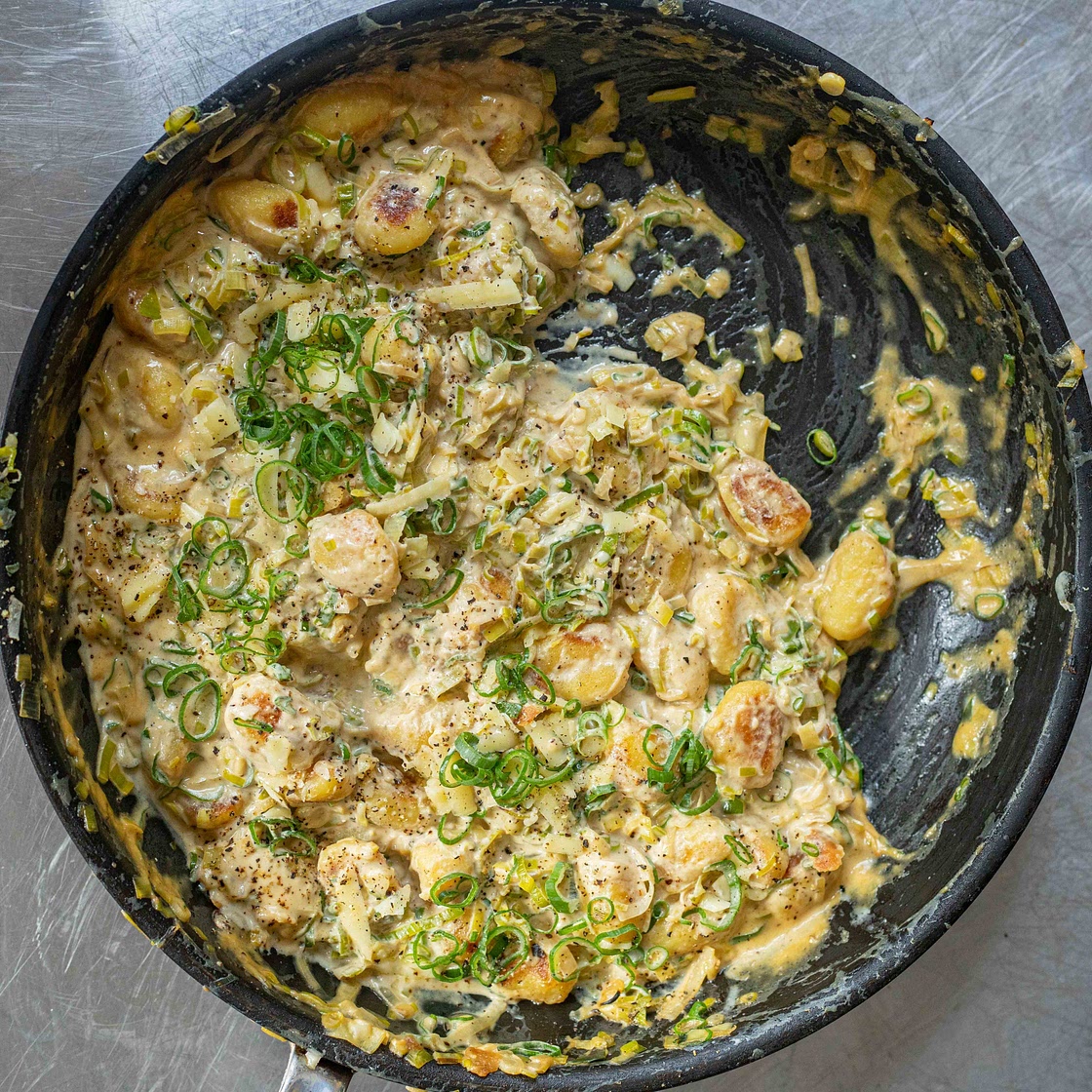 Crispy Cheese & Marmite Gnocchi