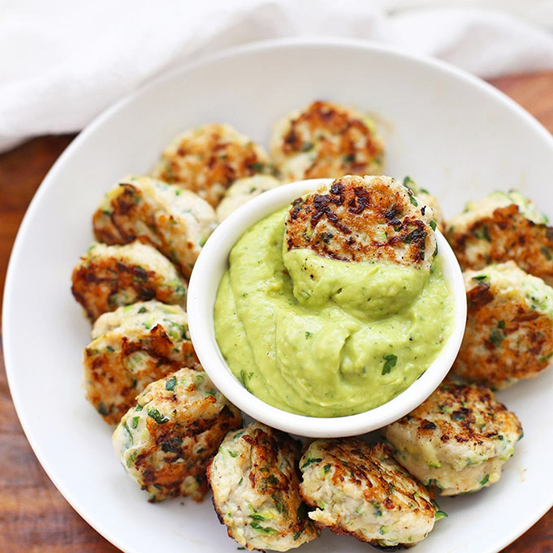 Chicken Zucchini Poppers