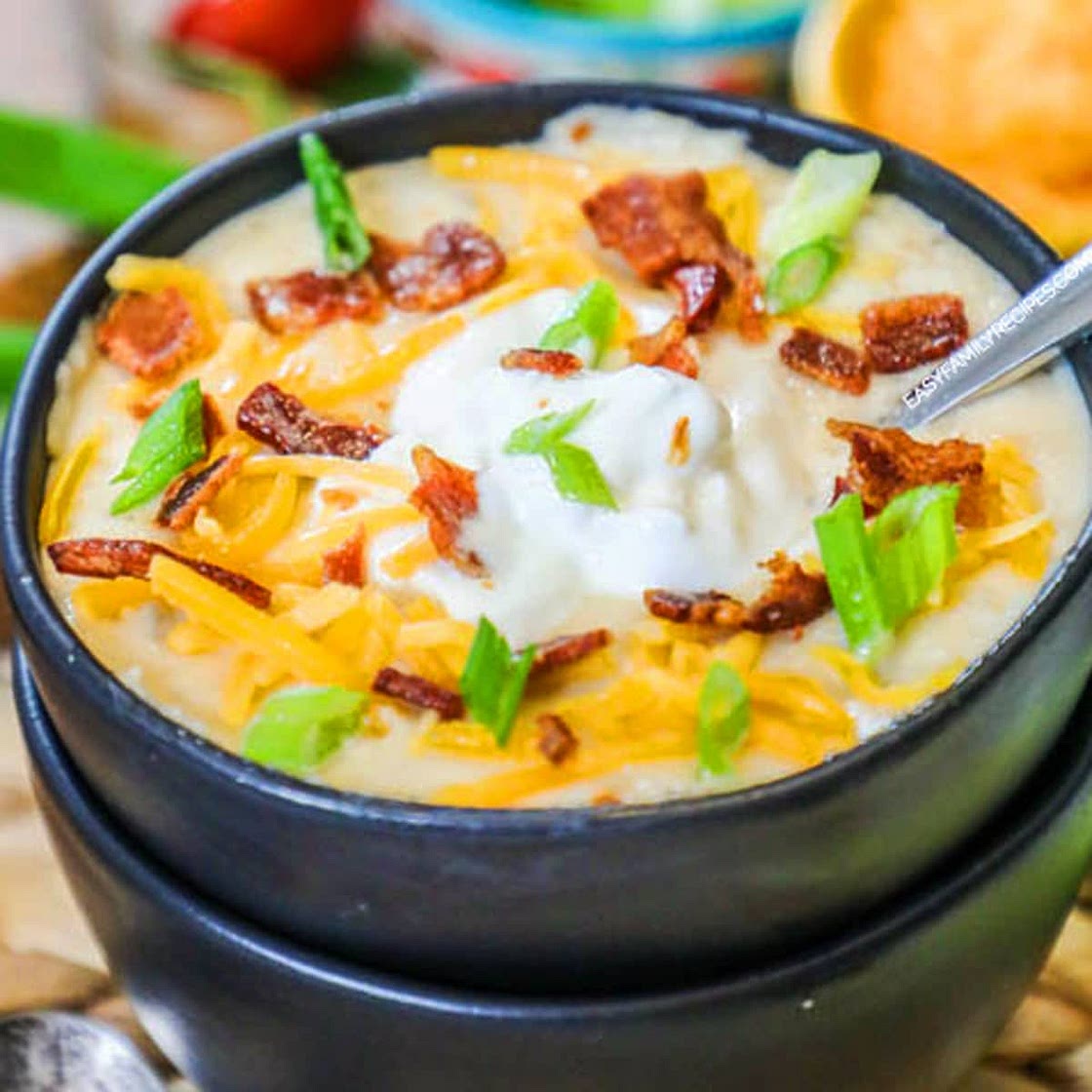 Crock Pot Loaded Baked Potato Soup
