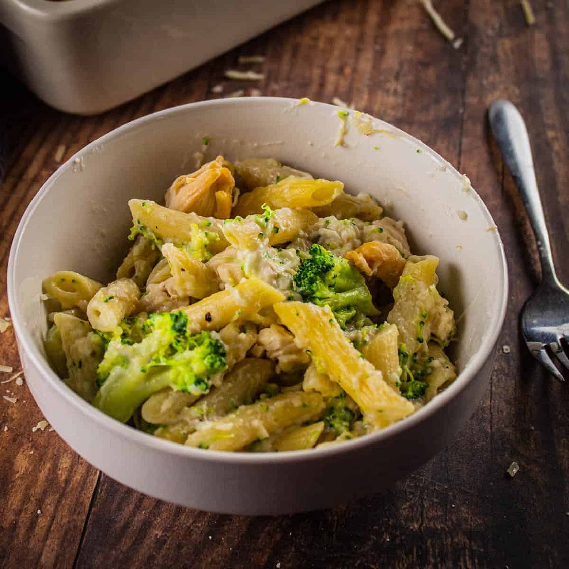 Chicken Broccoli Alfredo Bake